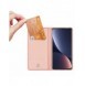 Dux Ducis Skin Pro Hölster Cover Flip Cover för Xiaomi 12 Pro rosa