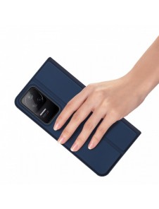 Dux Ducis Skin Pro Hölster Cover Flip Cover för Xiaomi Poco F4 5G blå