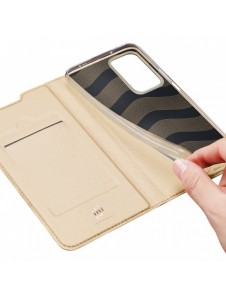 Dux Ducis Skin Pro Hölster Cover Flip Cover för Xiaomi Poco F4 5G guld