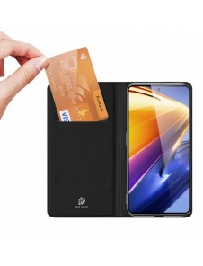Dux Ducis Skin Pro Hölster Cover Flip Cover för Xiaomi Poco F4 GT svart
