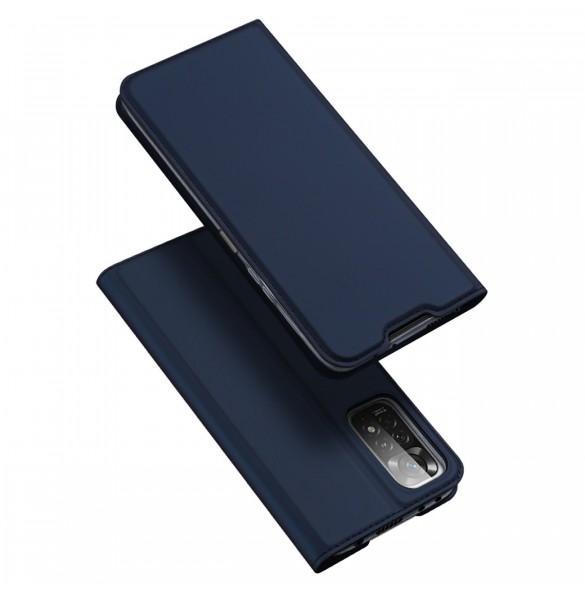 Dux Ducis Skin Pro hölsterskydd Flip Cover för Xiaomi Redmi Note 11 Pro 5G / 11 Pro blå