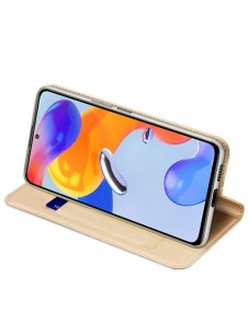 Dux Ducis Skin Pro hölsterskydd Flip Cover för Xiaomi Redmi Note 11 Pro 5G / 11 Pro guld