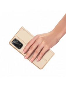 Dux Ducis Skin Pro hölsterskydd Flip Cover för Xiaomi Redmi Note 11 Pro 5G / 11 Pro guld
