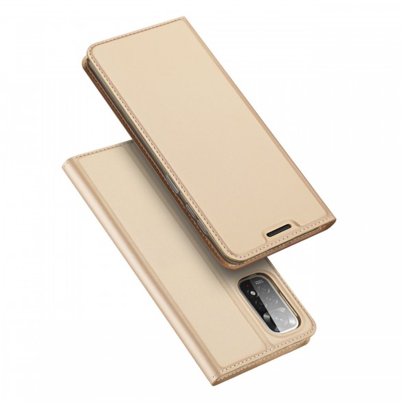 Dux Ducis Skin Pro hölsterskydd Flip Cover för Xiaomi Redmi Note 11S / Note 11 guld