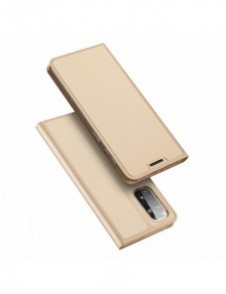 Dux Ducis Skin Pro hölsterskydd Flip Cover för Xiaomi Redmi Note 11S / Note 11 guld