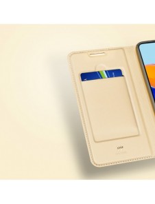 Dux Ducis Skin Pro hölsterskydd Flip Cover för Xiaomi Redmi Note 11S / Note 11 guld
