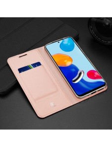 Dux Ducis Skin Pro hölsterskydd Flip Cover för Xiaomi Redmi Note 11S / Note 11 guld