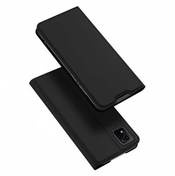 Dux Ducis Skin Pro hölsterskydd Flip Vivo Y01 / Y15s / Y15a svart