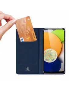 Dux Ducis Skin Pro hölsterfodral till Samsung Galaxy A03 blå