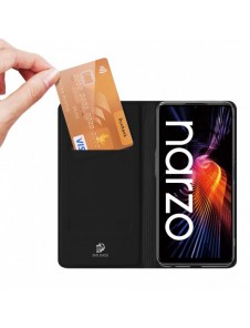 Dux Ducis Skin Pro hölsteröverdrag med flik Realme Narzo 50A svart