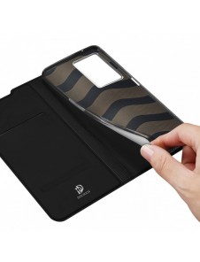 Dux Ducis Skin Pro hölsteröverdrag med flik Realme Narzo 50A svart