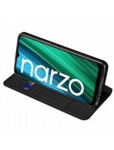Dux Ducis Skin Pro hölsteröverdrag med flik Realme Narzo 50A svart