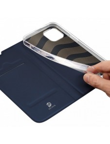 Dux Ducis Skin Pro Hölster Flip Cover för iPhone 14 Plus blå
