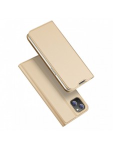 Dux Ducis Skin Pro Holster Flip Cover för iPhone 14 Plus guld