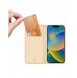 Dux Ducis Skin Pro Holster Flip Cover för iPhone 14 Plus guld