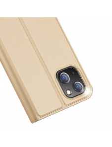 Dux Ducis Skin Pro Holster Flip Cover för iPhone 14 Plus guld