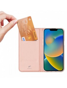 Dux Ducis Skin Pro Hölster Flip Cover för iPhone 14 Plus rosa