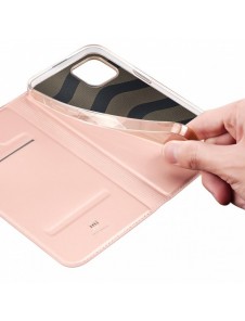 Dux Ducis Skin Pro Hölster Flip Cover för iPhone 14 Plus rosa
