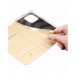 Dux Ducis Skin Pro Hölster Flip Cover för iPhone 14 Pro guld