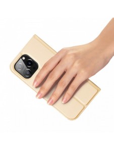 Dux Ducis Skin Pro Holster Flip Cover för iPhone 14 Pro Max guld