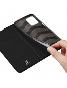 Dux Ducis Skin Pro hölsterfodral med flik Realme 8i svart