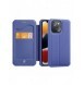 DUX DUCIS Skin X Bokhylla typ fodral för iPhone 13 blå