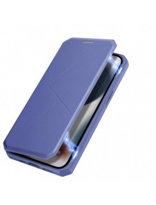DUX DUCIS Skin X Bokhylla typ fodral för iPhone 13 mini blå