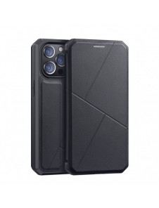 DUX DUCIS Skin X Bokhylla typ fodral för iPhone 13 Pro svart