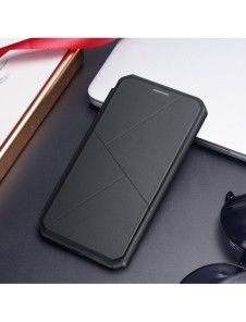 DUX DUCIS Skin X Bokhylla typ fodral för iPhone 13 Pro svart
