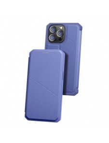 DUX DUCIS Skin X Bokhylla typ fodral för iPhone 13 Pro blå