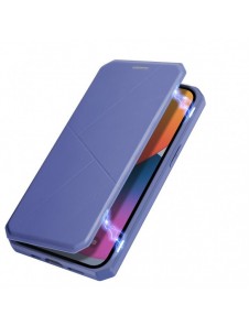 DUX DUCIS Skin X Bokhylla typ fodral för iPhone 13 Pro Max blå