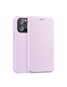 DUX DUCIS Skin X Bokhylla typ fodral för iPhone 13 Pro rosa