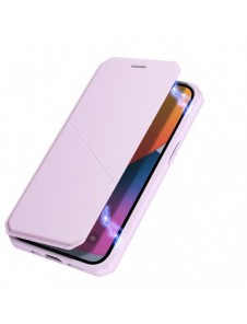 DUX DUCIS Skin X Bokhylla typ fodral för iPhone 13 Pro rosa
