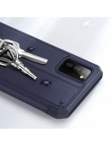 DUX DUCIS Skin X Bokhylla typ fodral för Samsung Galaxy A02s EU svart