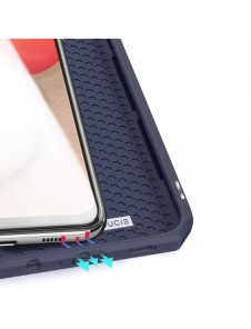 DUX DUCIS Skin X Bokhylla typ fodral för Samsung Galaxy A02s EU blå