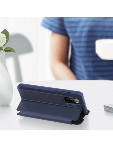 DUX DUCIS Skin X Bokhylla typ fodral för Samsung Galaxy A02s EU blå