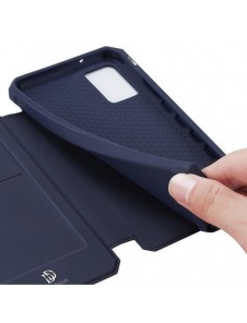 DUX DUCIS Skin X Bokhylla typ fodral för Samsung Galaxy A02s EU blå