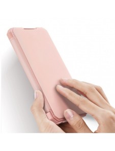 DUX DUCIS Skin X Bokhylla typ fodral för Samsung Galaxy A02s EU rosa
