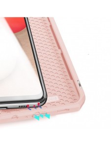 DUX DUCIS Skin X Bokhylla typ fodral för Samsung Galaxy A02s EU rosa