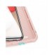 DUX DUCIS Skin X Bokhylla typ fodral för Samsung Galaxy A02s EU rosa