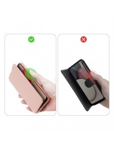 DUX DUCIS Skin X Bokhylla typ fodral för Samsung Galaxy A02s EU rosa
