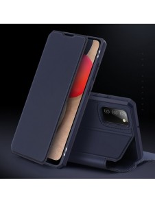 DUX DUCIS Skin X Bokhylla typ fodral för Samsung Galaxy A02s EU rosa