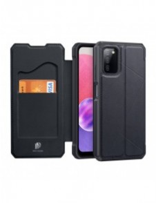 DUX DUCIS Skin X Bokhylla typ fodral för Samsung Galaxy A03s svart