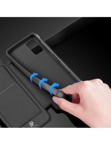 DUX DUCIS Skin X Bokhylla typ fodral för Samsung Galaxy A03s svart