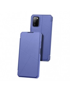 DUX DUCIS Skin X Bokhylla typ fodral för Samsung Galaxy A03s blå