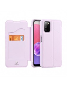 DUX DUCIS Skin X Bokhylla typ fodral för Samsung Galaxy A03s rosa