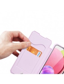 DUX DUCIS Skin X Bokhylla typ fodral för Samsung Galaxy A03s rosa