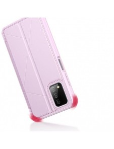 DUX DUCIS Skin X Bokhylla typ fodral för Samsung Galaxy A03s rosa