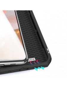 DUX DUCIS Skin X Bokhylla typ fodral för Samsung Galaxy A72 4G svart