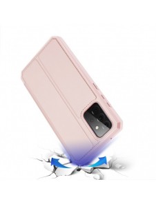 DUX DUCIS Skin X Bokhylla typ fodral för Samsung Galaxy A72 4G rosa